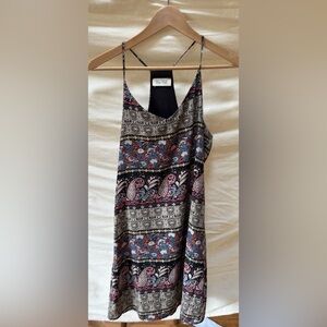 Paisley Print Women's dress mid length